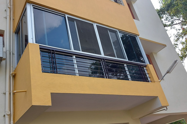 Aluminium Balcony Sliding Windows in Pallavaram Ecr OMR